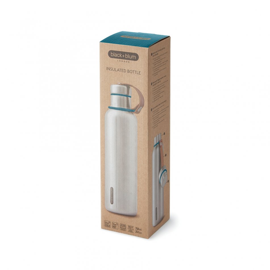 Black+Blum Geïsoleerde Waterfles Groot 750ml